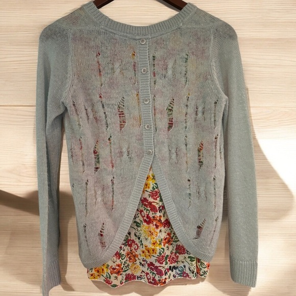 Luv 4 Anouka Distressed Sweater - Picture 3 of 4